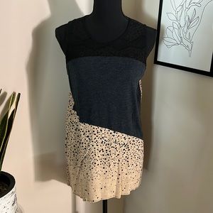 Scrapbook high low tank top